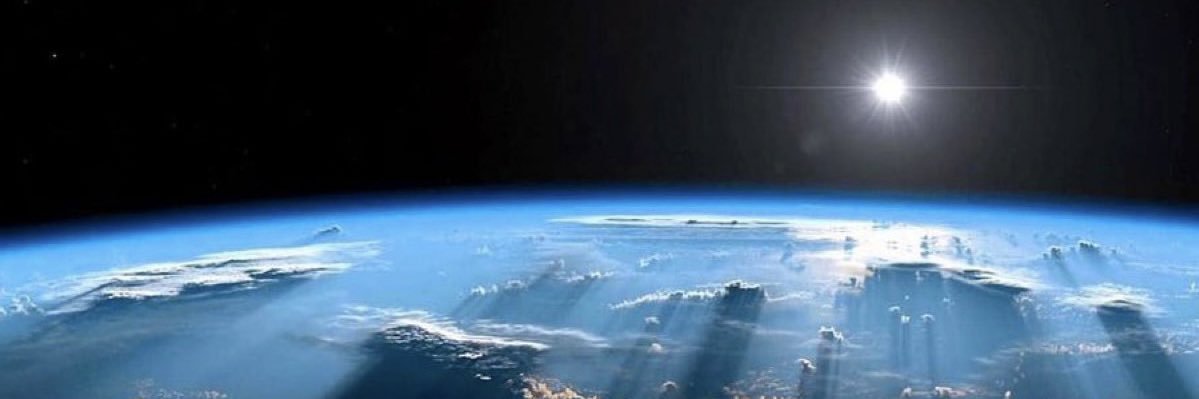 The Earth banner