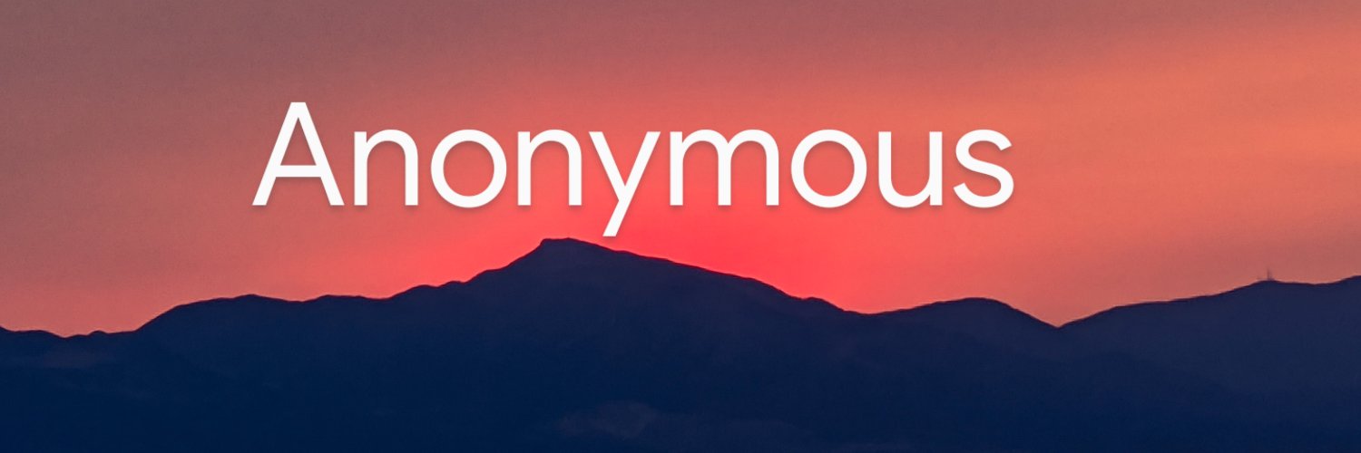 ᴀɴᴏɴʏᴍᴏᴜꜱ banner