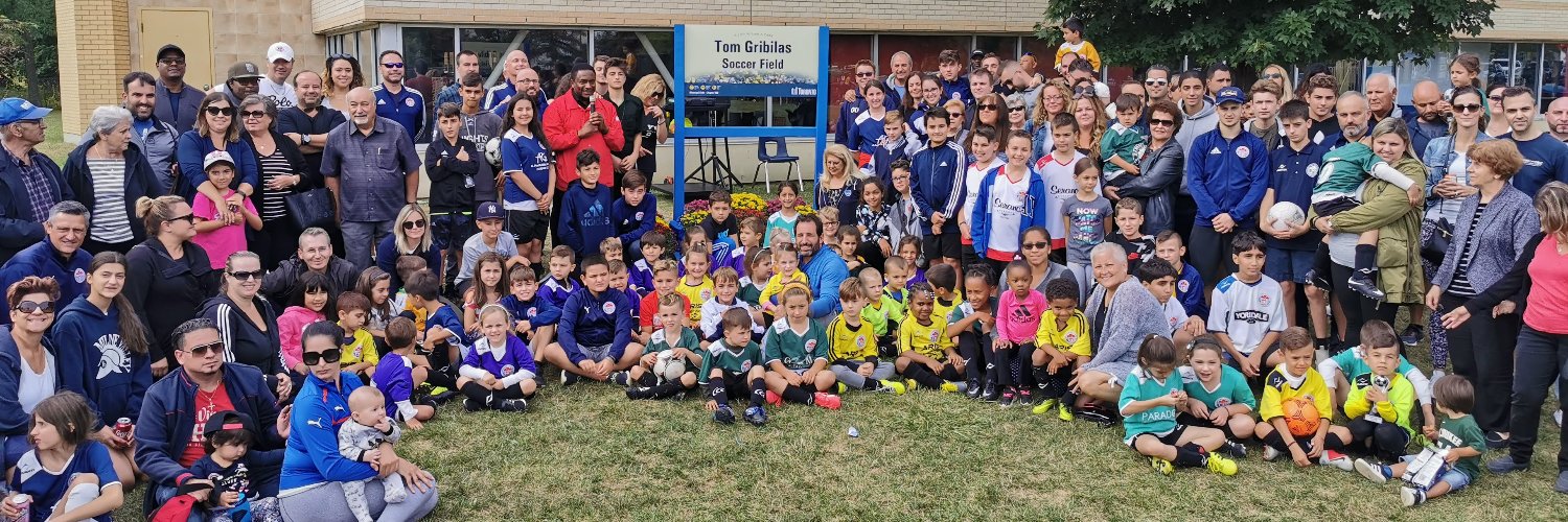 Olympic Flame Soccer Club banner