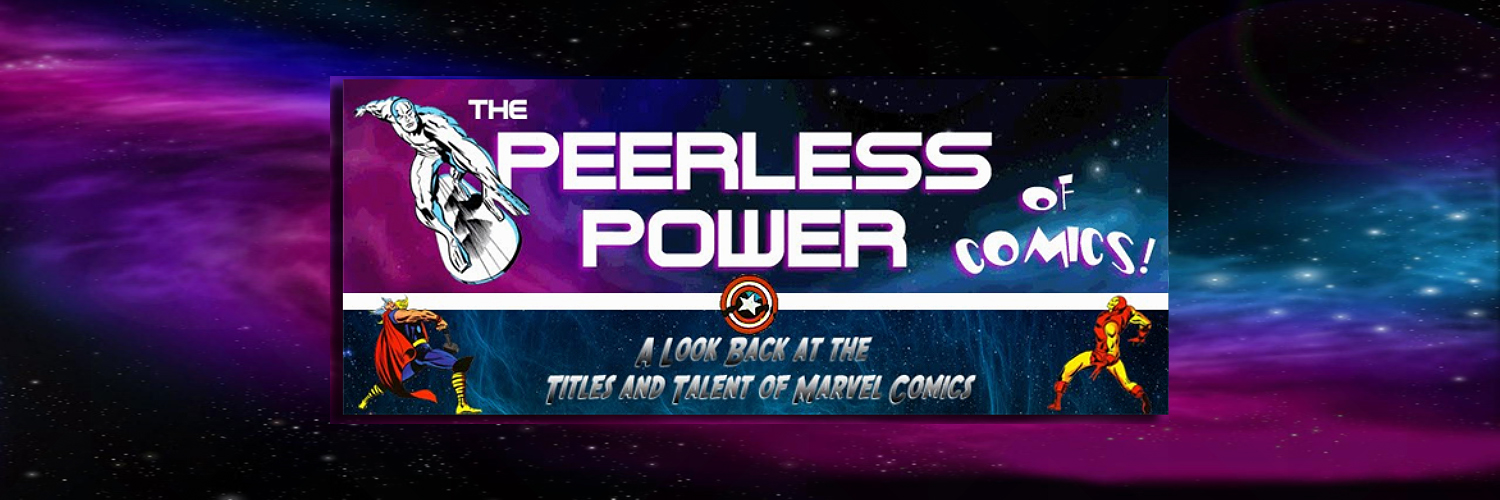 The Peerless Power of Comics! banner