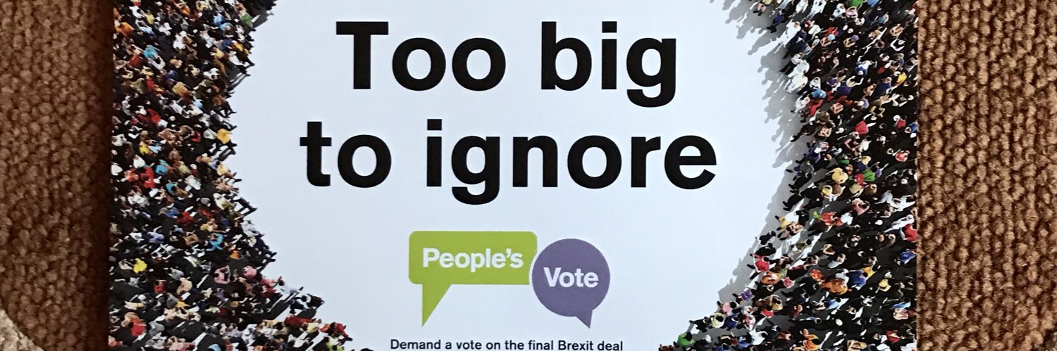 People’s Vote Burnham-on-Crouch banner