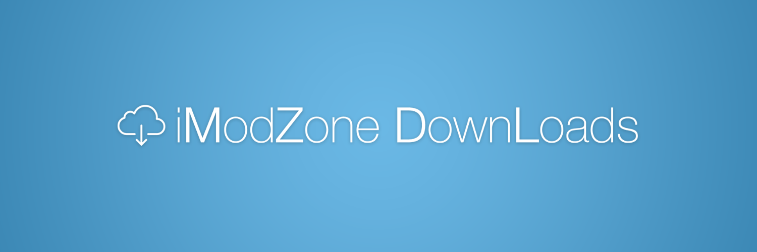 iModZone Downloads banner