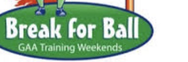 Break for Ball banner