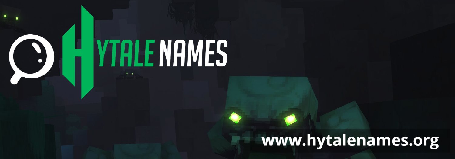 Hytale Names banner