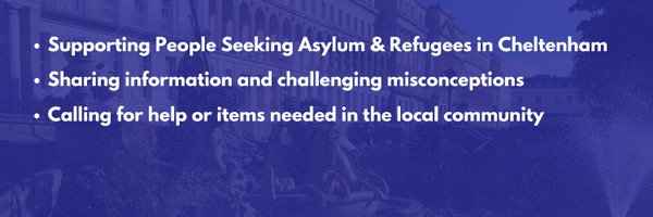 CheltRefugees Profile Banner