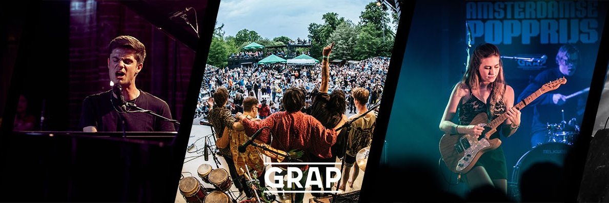 GRAP Amsterdam Popmusic banner