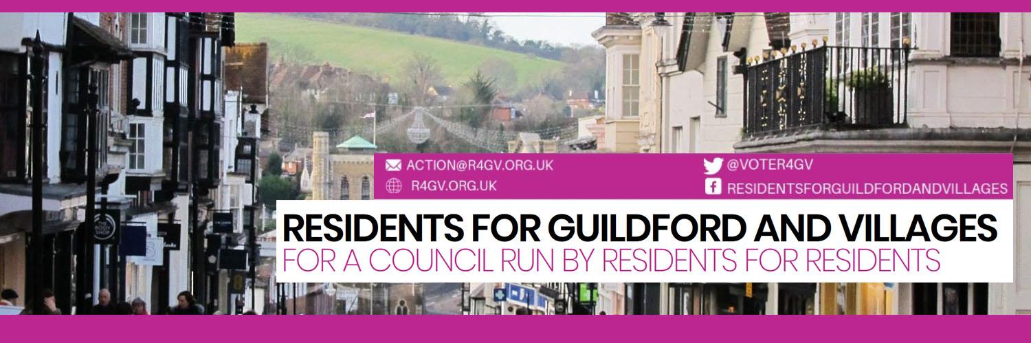 Residents for Guildford & Villages banner