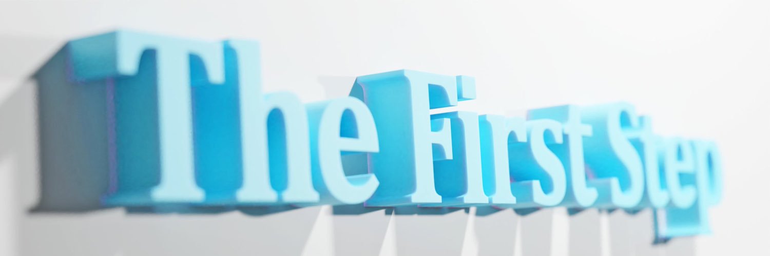 The First Step banner