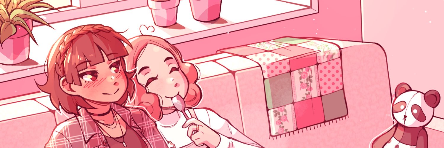 dani ♡ working on comms!! banner
