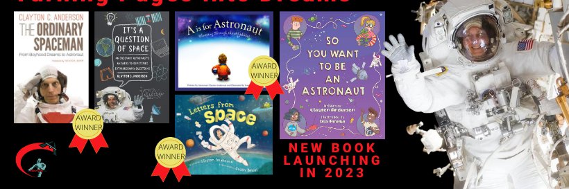 Clayton C. Anderson - The Ordinary Spaceman™ banner