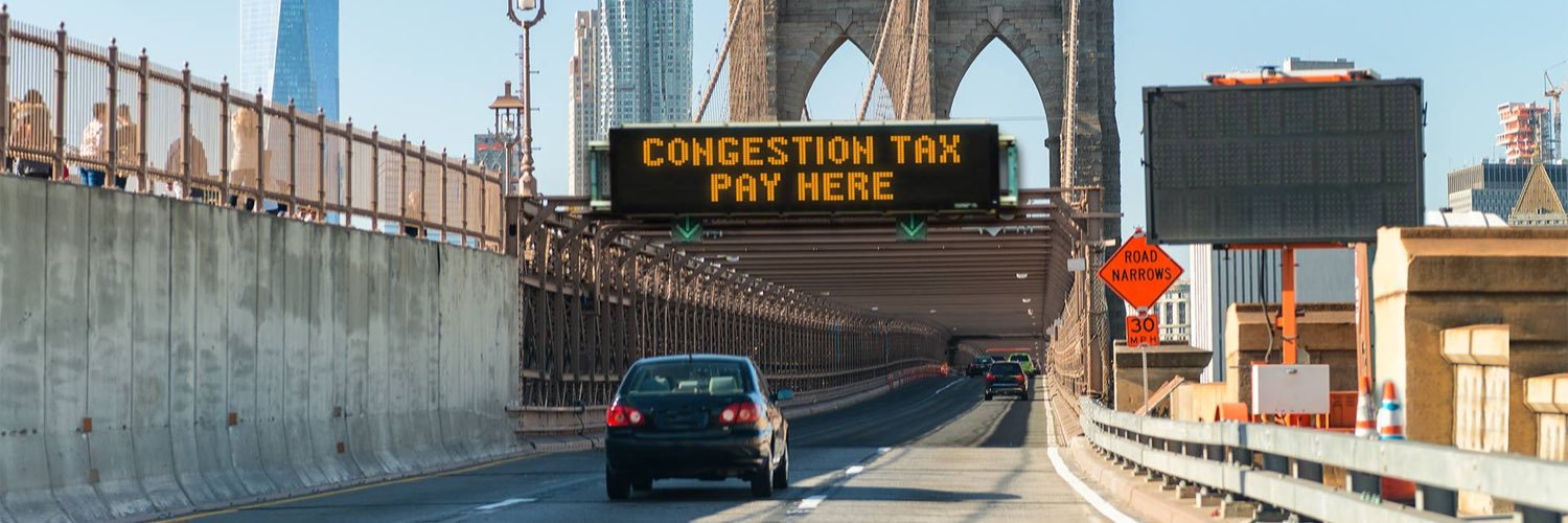 Keep NYC Congestion Tax Free banner