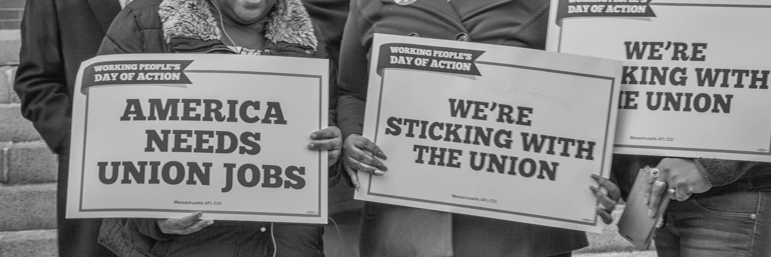 GSM Labor Council banner