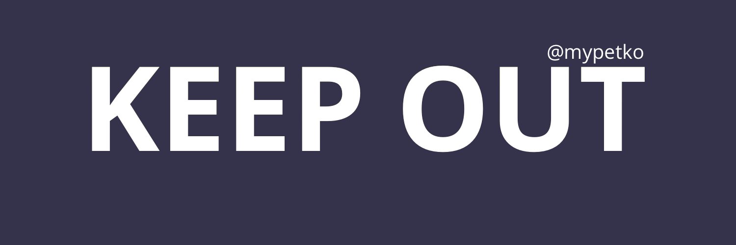 mypetko's profile banner image