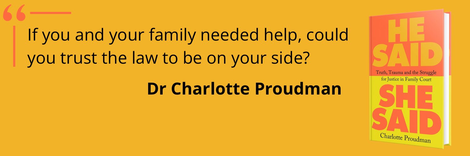 Dr Charlotte Proudman's banner