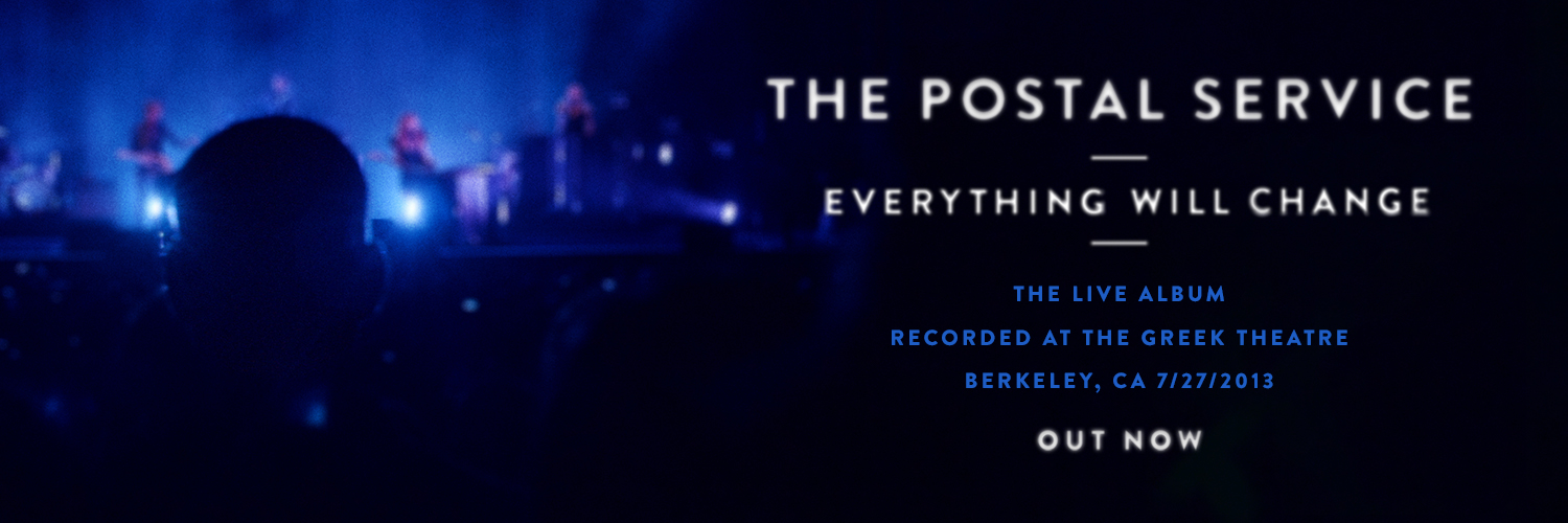 The Postal Service banner