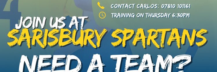 Sarisbury Spartans FC banner
