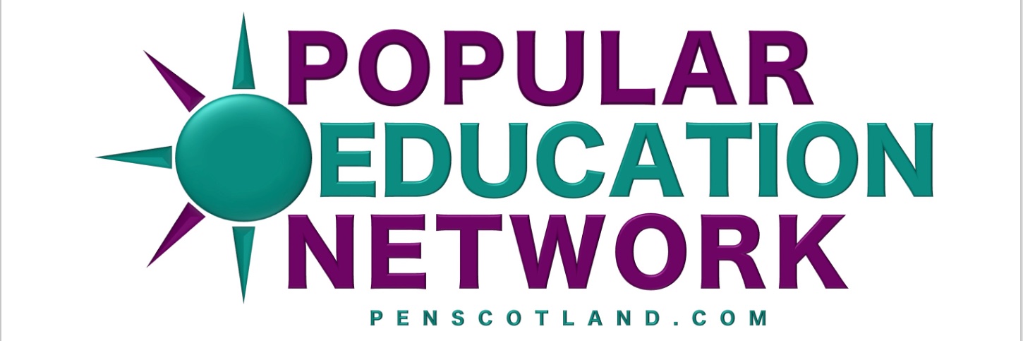 Popular Education Network Scotland banner