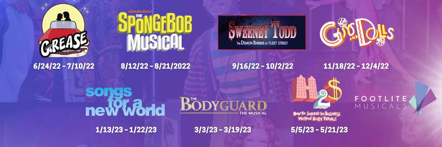 Footlite Musicals banner