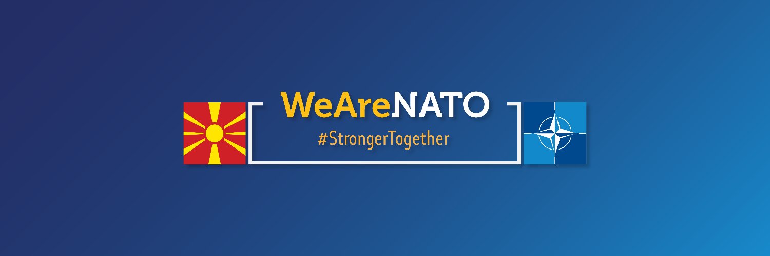 Republic of North Macedonia in NATO Profile Banner