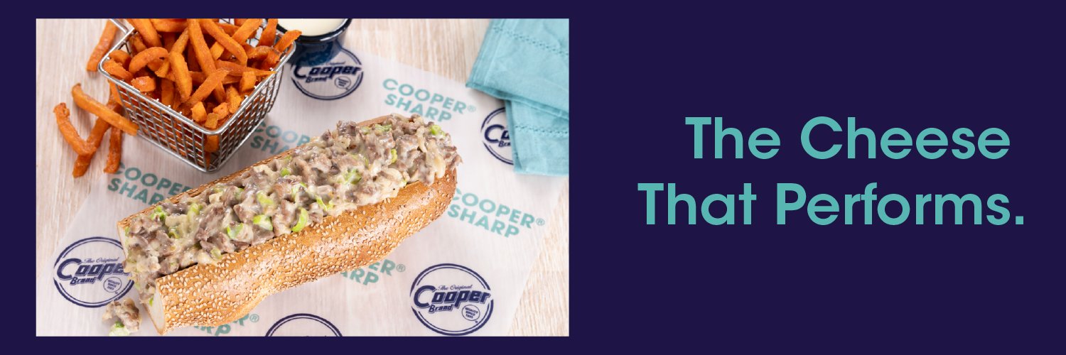 Cooper® Cheese banner