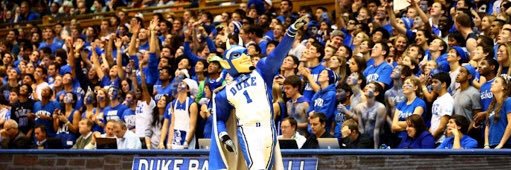 DUKE FANS banner
