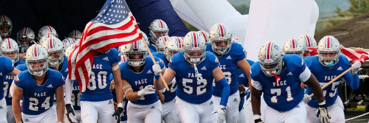 Page Patriots Football Profile Banner