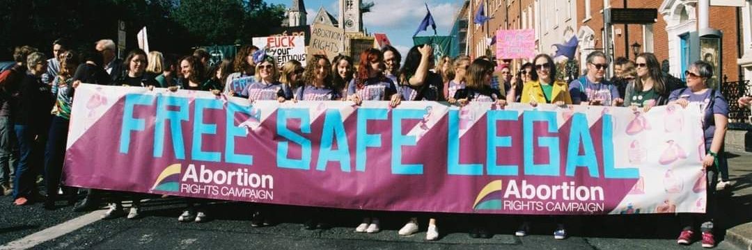 Abortion Rights IE's banner