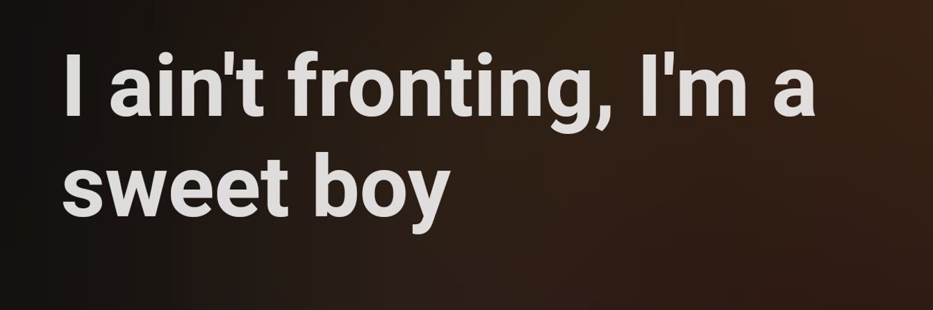 One sweet boy like that. banner