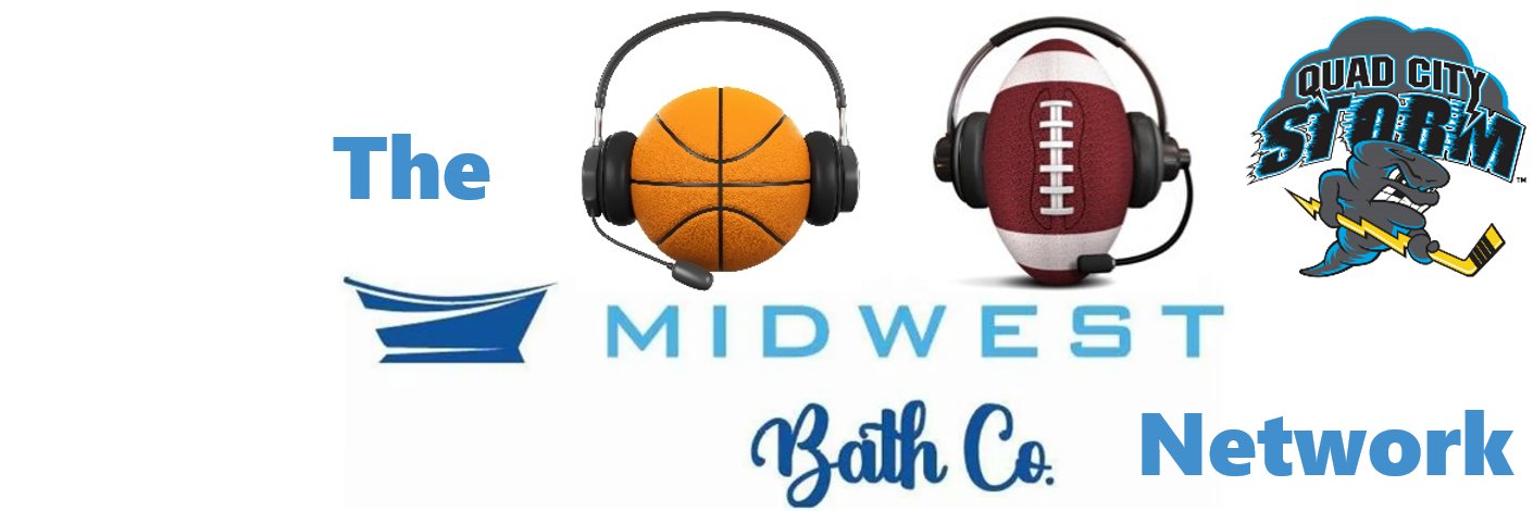 QCSportsNet.com, the Midwest Bath Sports Network banner