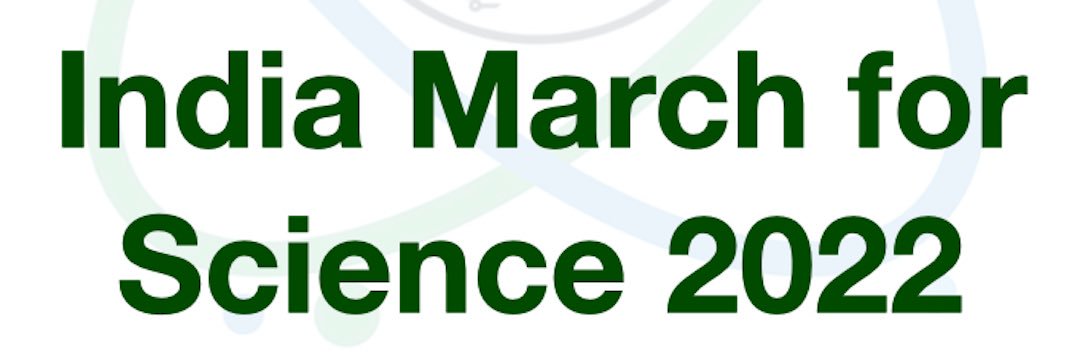 India March For Science - Abroad (IMFS-A) banner