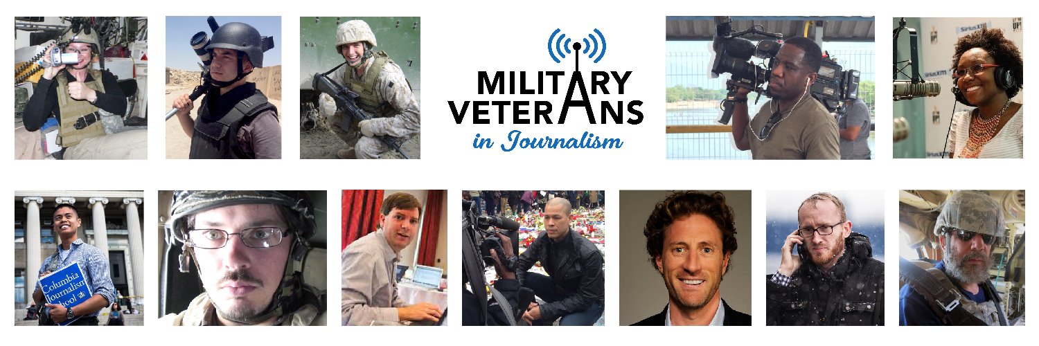 Military Veterans in Journalism banner