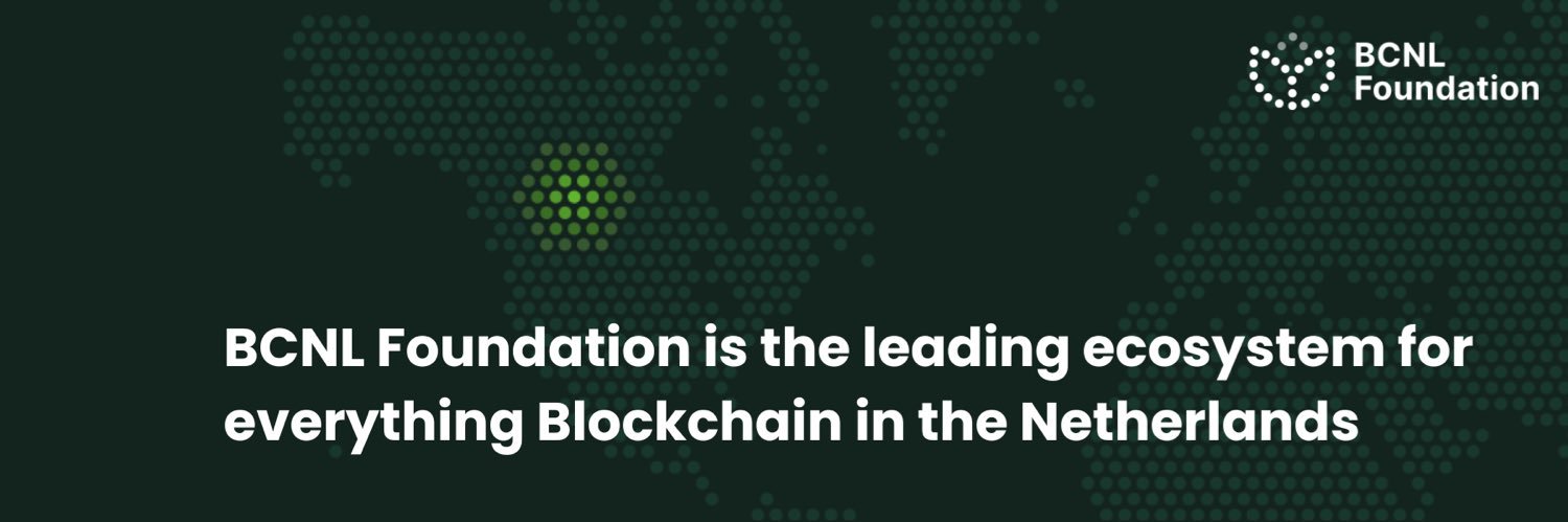BCNL Foundation (Blockchain Netherlands) banner