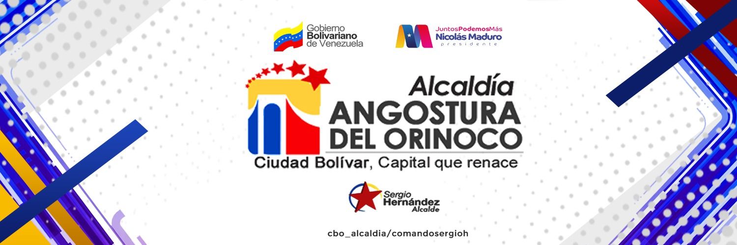 CMDNNA Alcaldía de Angostura del Orinoco banner