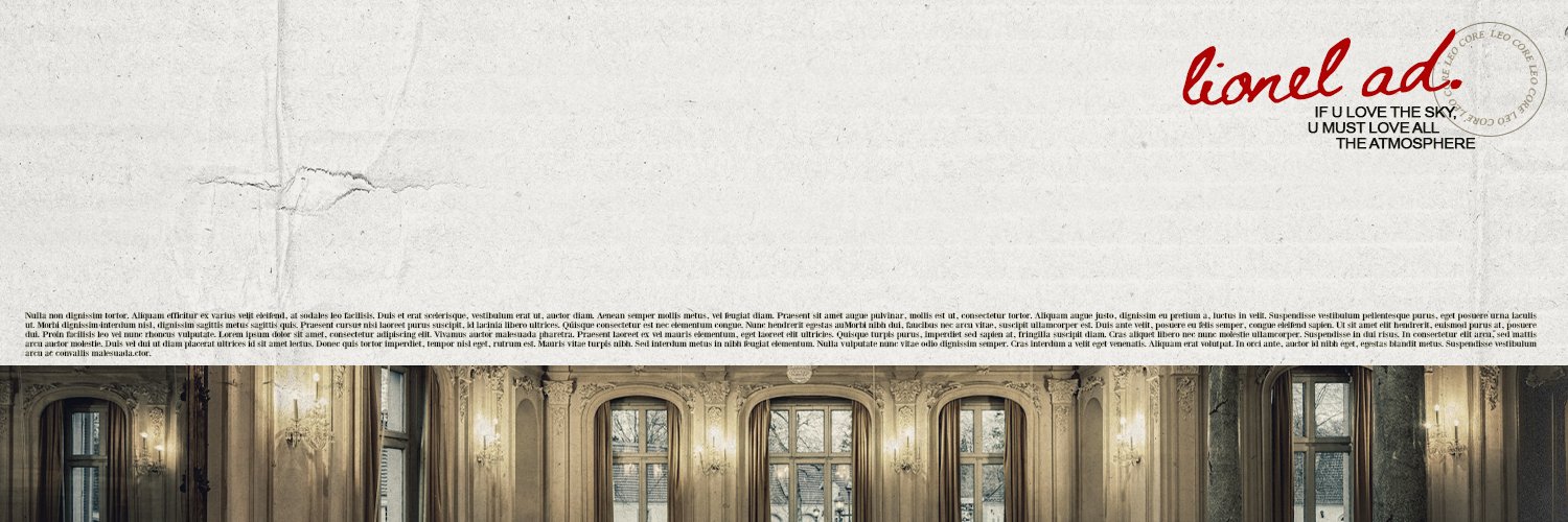 lionel ad. banner