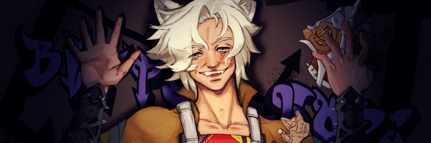 Procyon Rex, Bandit King. Villain Vtuber banner