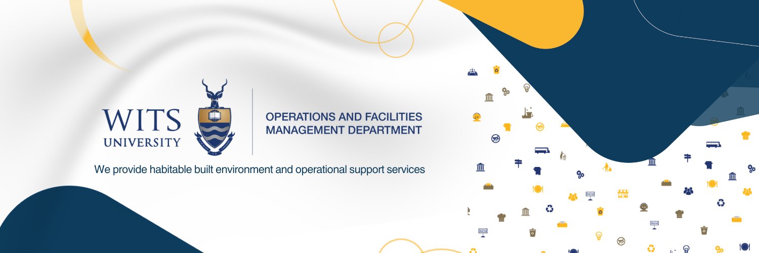 Wits Operations and Facilities Management banner