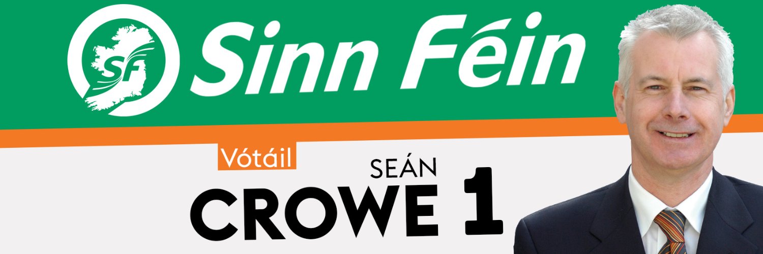 Seán Crowe banner