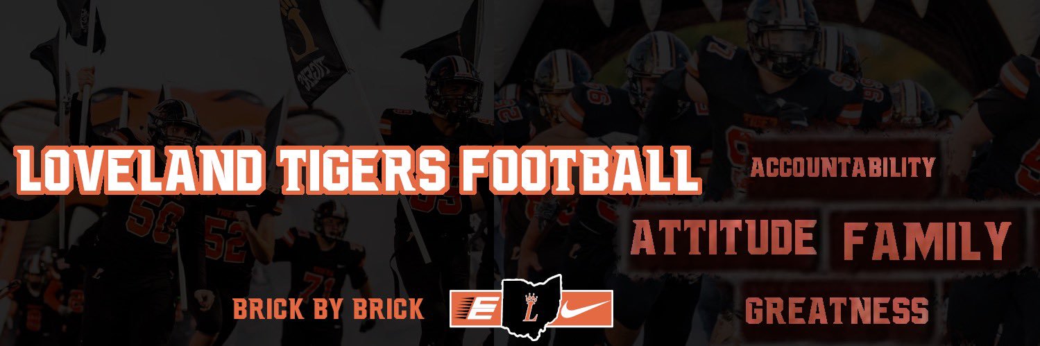 Loveland Tiger Football's banner