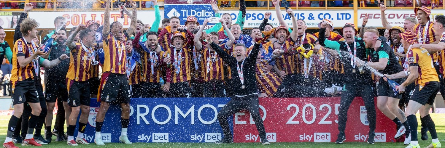 Bradford City AFC's banner
