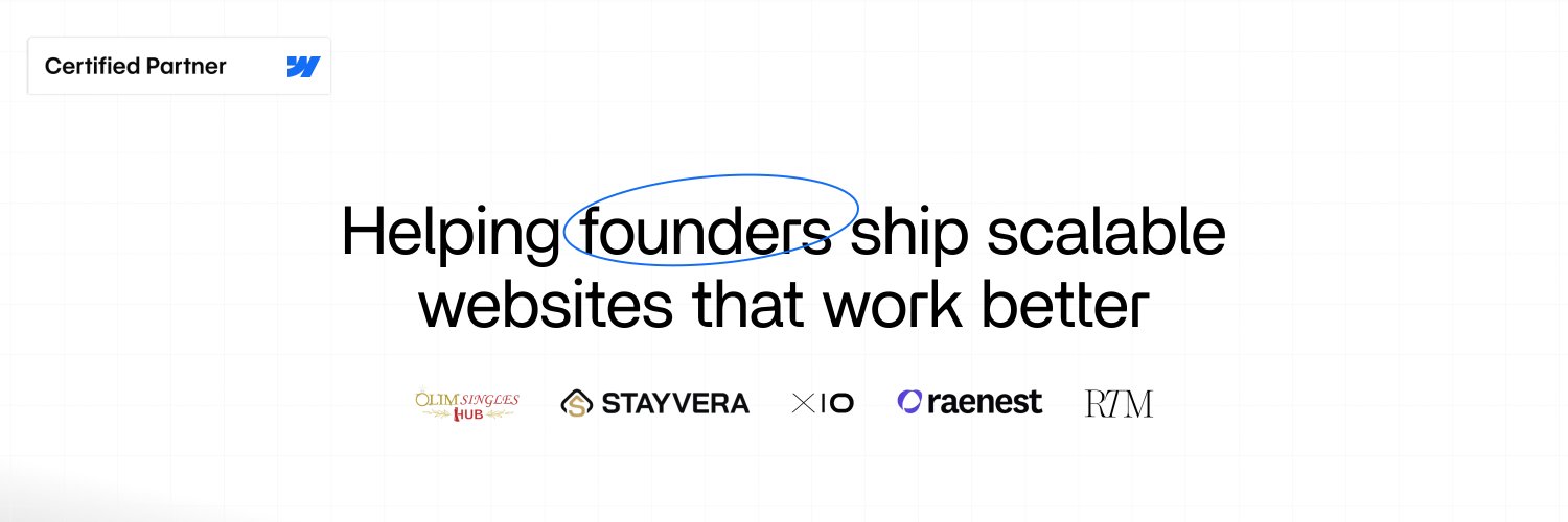 Ajide Victor | Webflow Developer banner