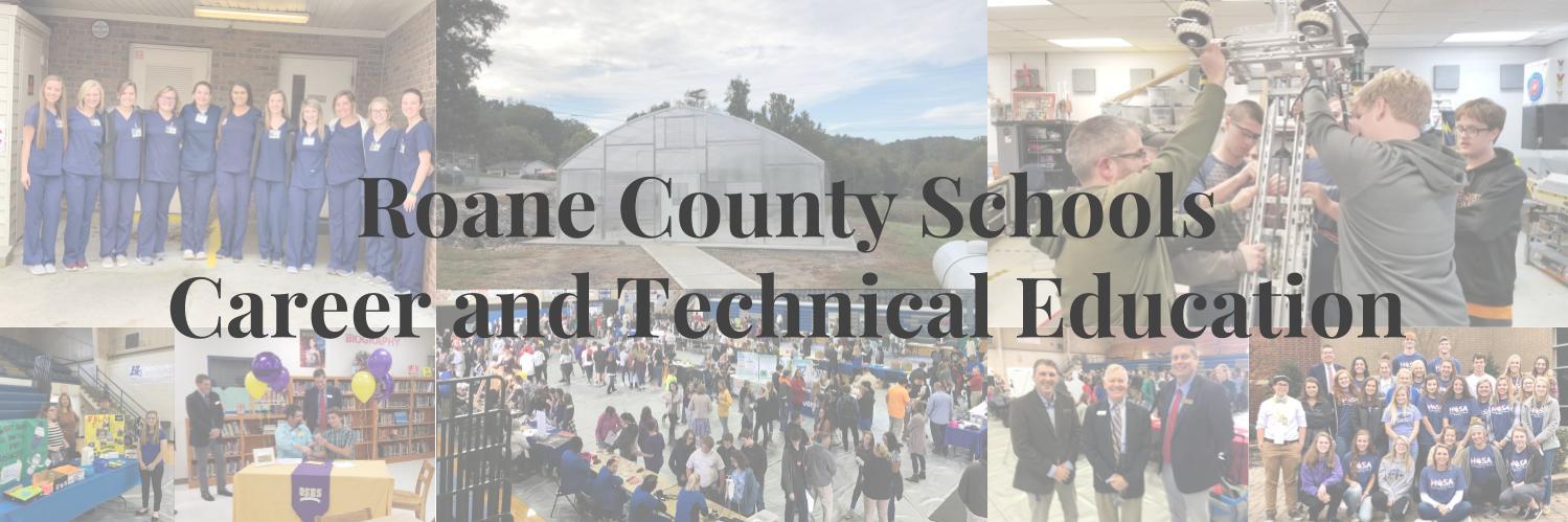 Roane Schools CTE banner