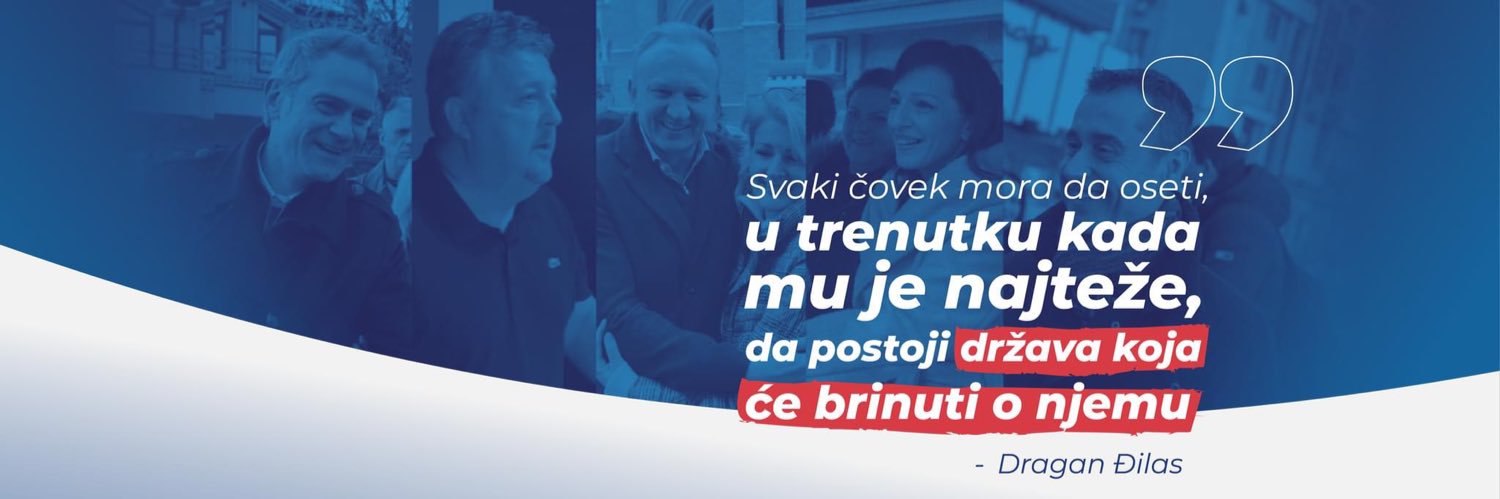 Stranka slobode i pravde's banner