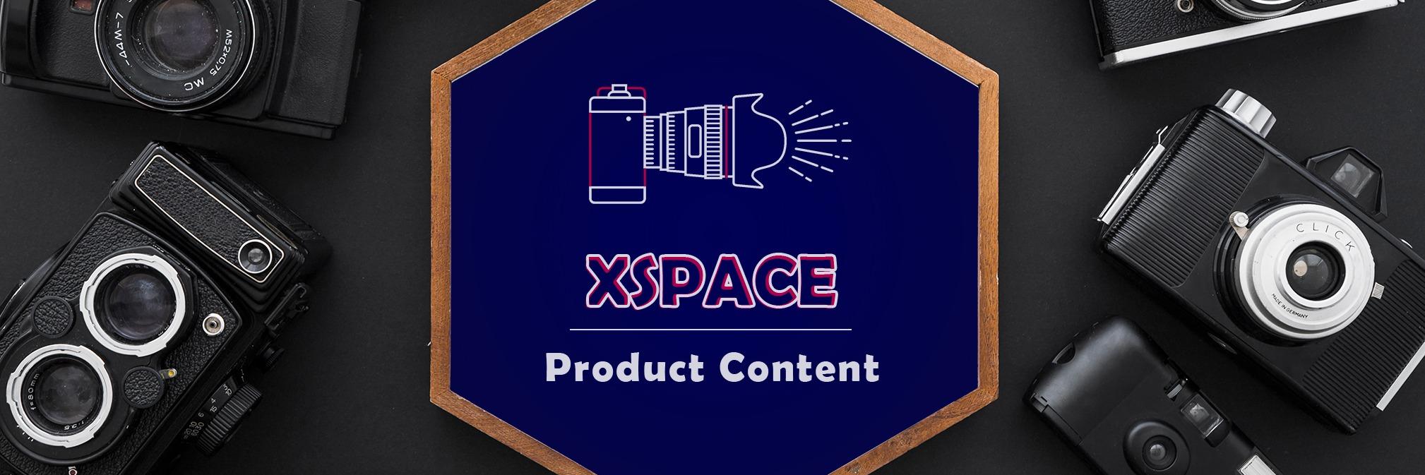 XSPACE Product Photography banner