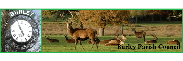 Burley Parish Council banner
