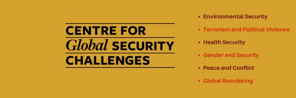 Centre for Global Security Challenges Profile Banner