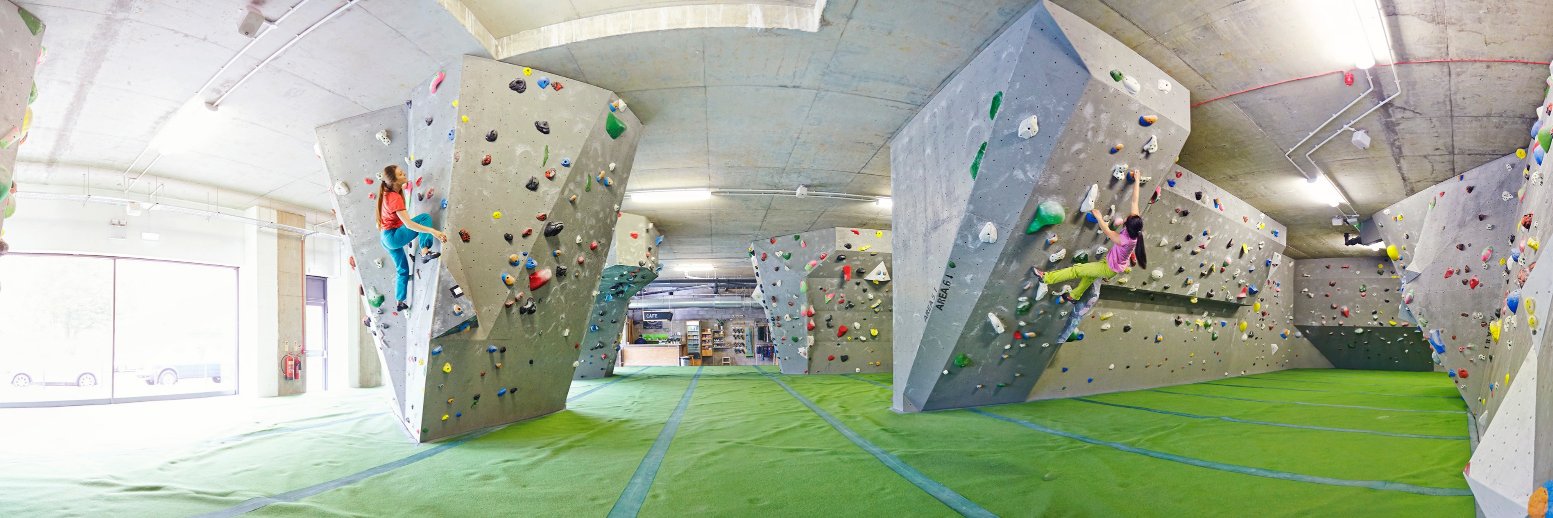 Arch Climbing Wall banner