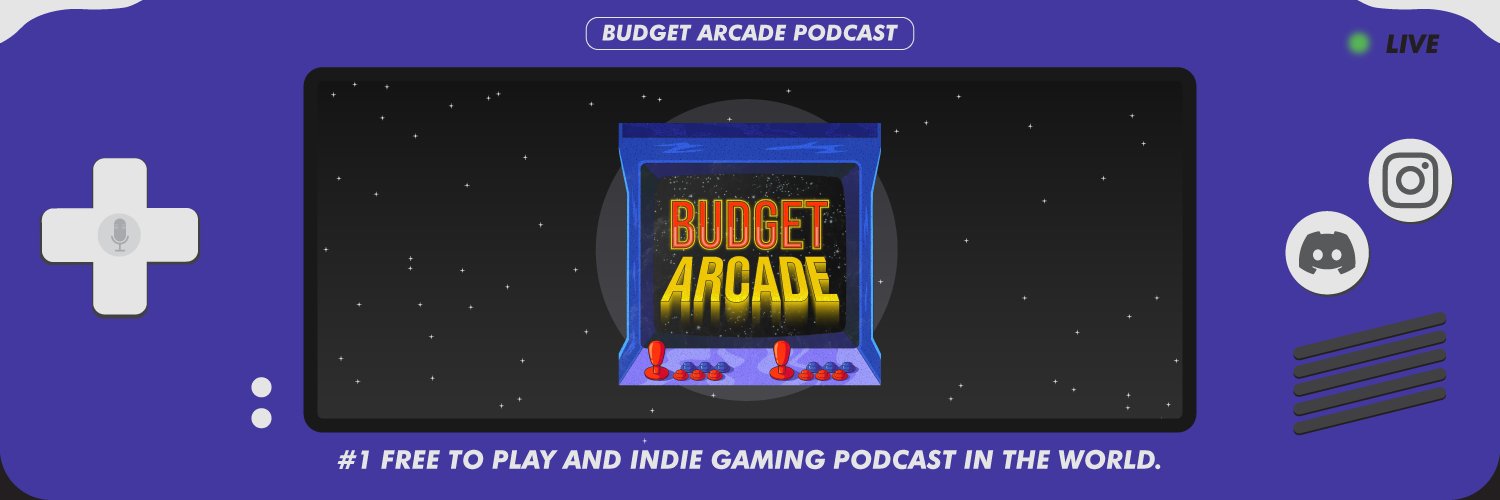 Budget Arcade podcast🎙️ banner
