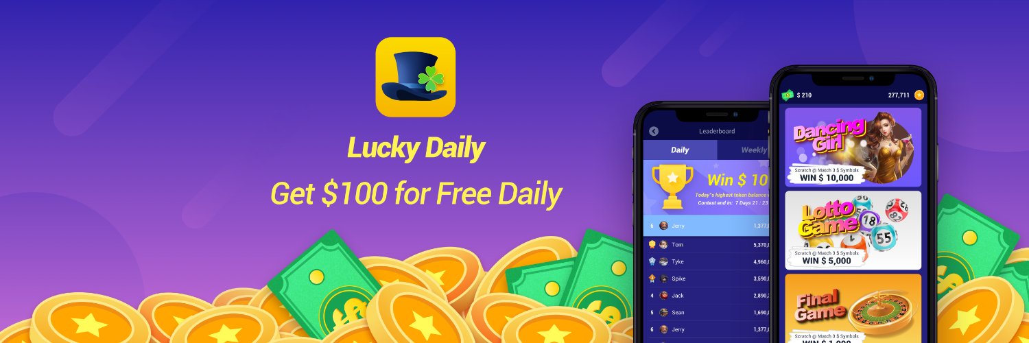 Lucky Daily banner