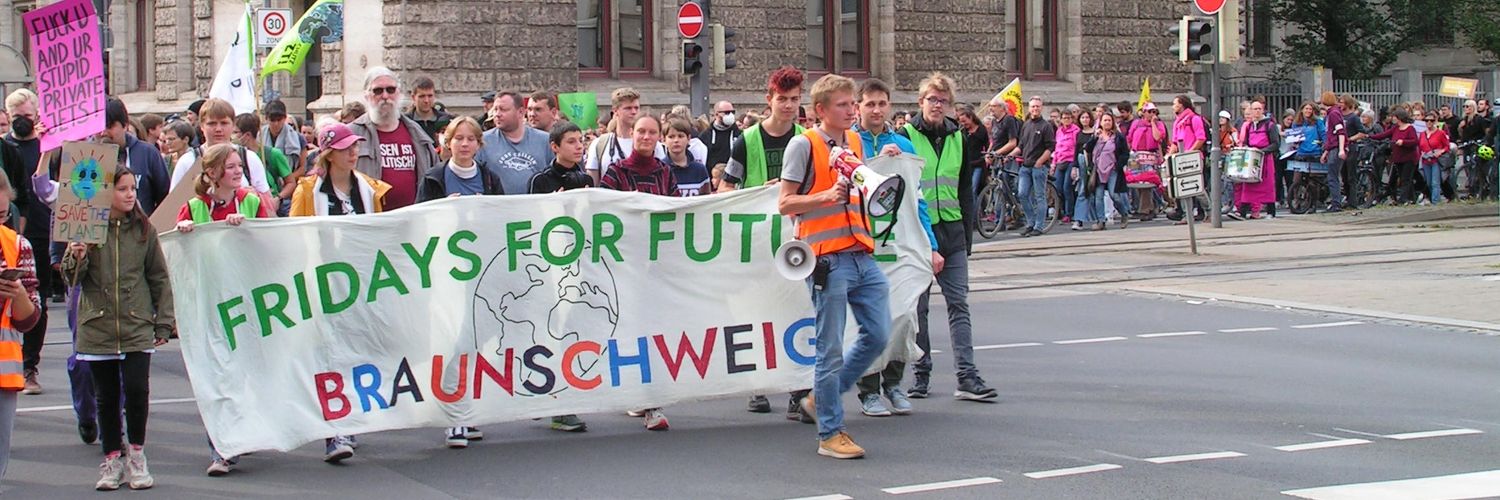 Fridays for Future Braunschweig banner