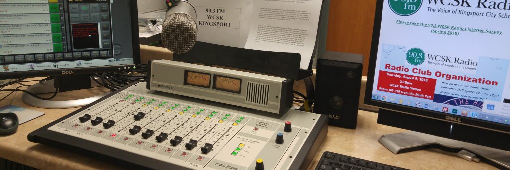 90.3 WCSK Radio banner